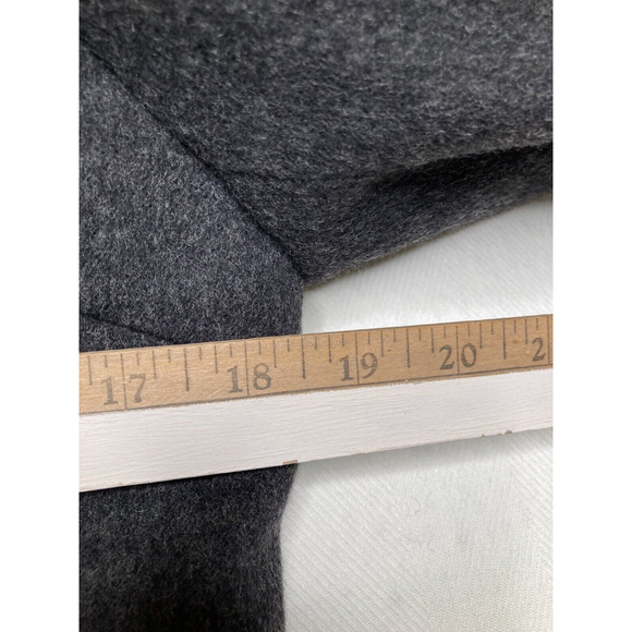 Jigsaw Womens Blazer Jacket Size 14 Snap Button Front Gray/Black Formal Workwear - Picture 4 of 11